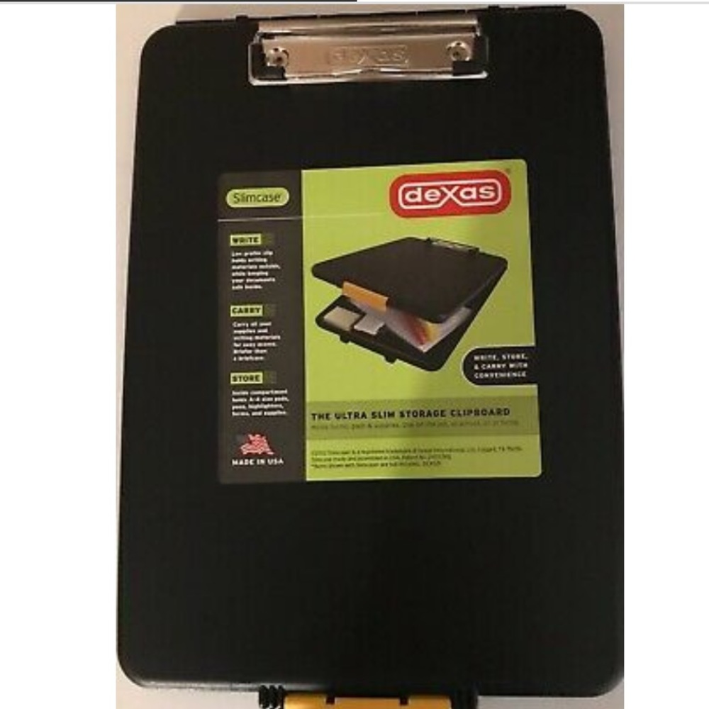 Dexas Slimcase Clipboard Storage